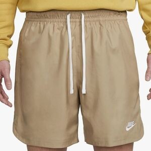 Nike Club Men's Athletic Elastic Waist Tan Drawstring Shorts- Size 2XL NWT